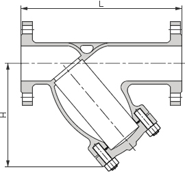雙相鋼Y型過(guò)濾器